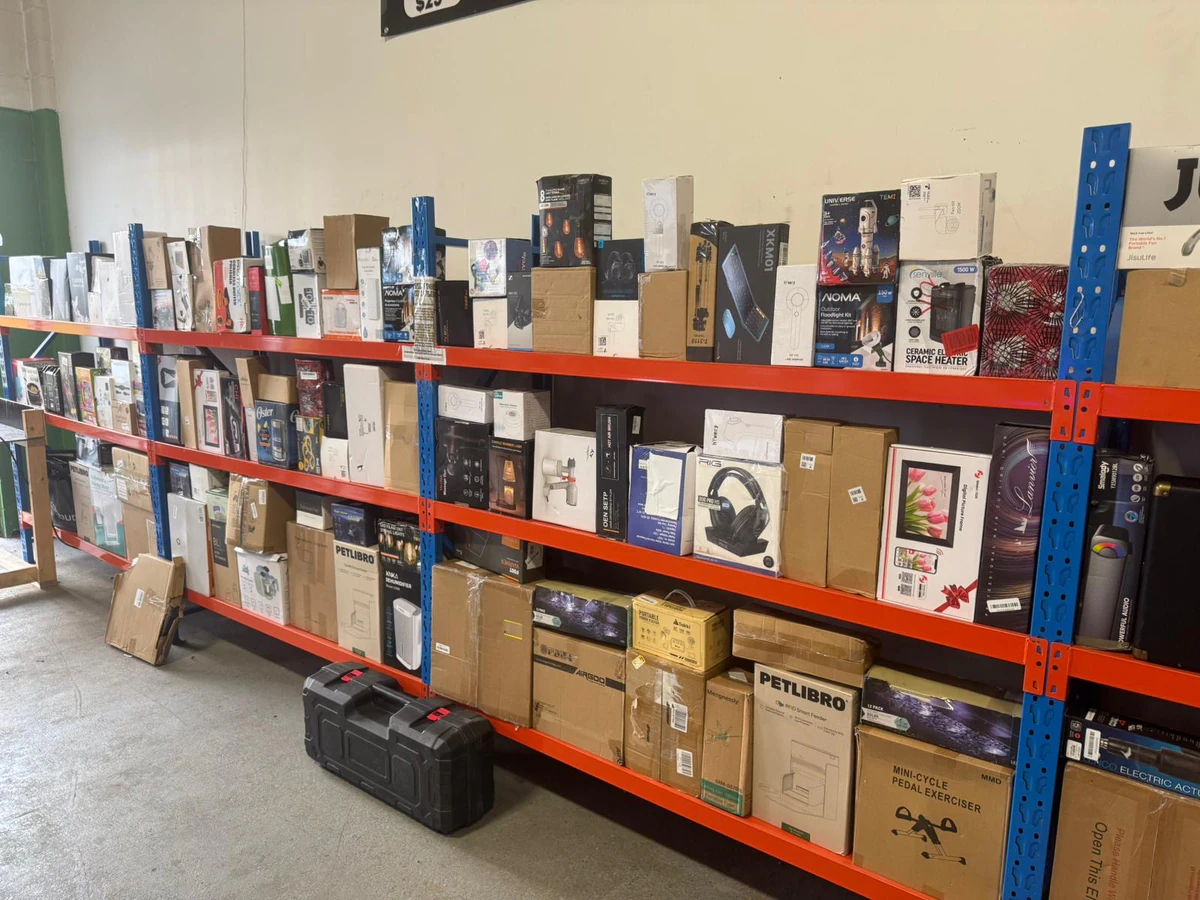 Big Bins Liquidation Red Deer bin store in Unknown, Alberta — a Canadian liquidation store with daily price drops.