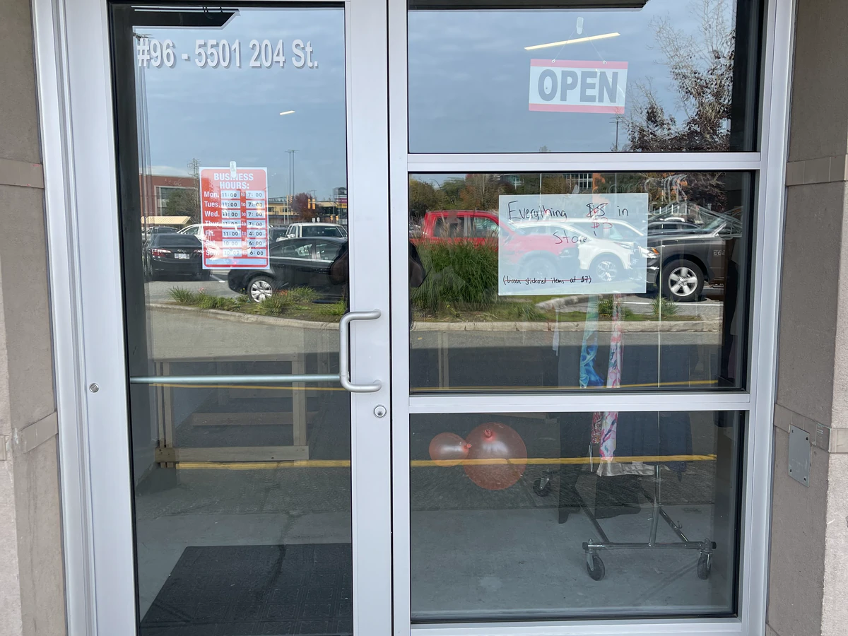 Bin Kings Liquidation bin store in Langley, British Columbia — a Canadian liquidation store with daily price drops.