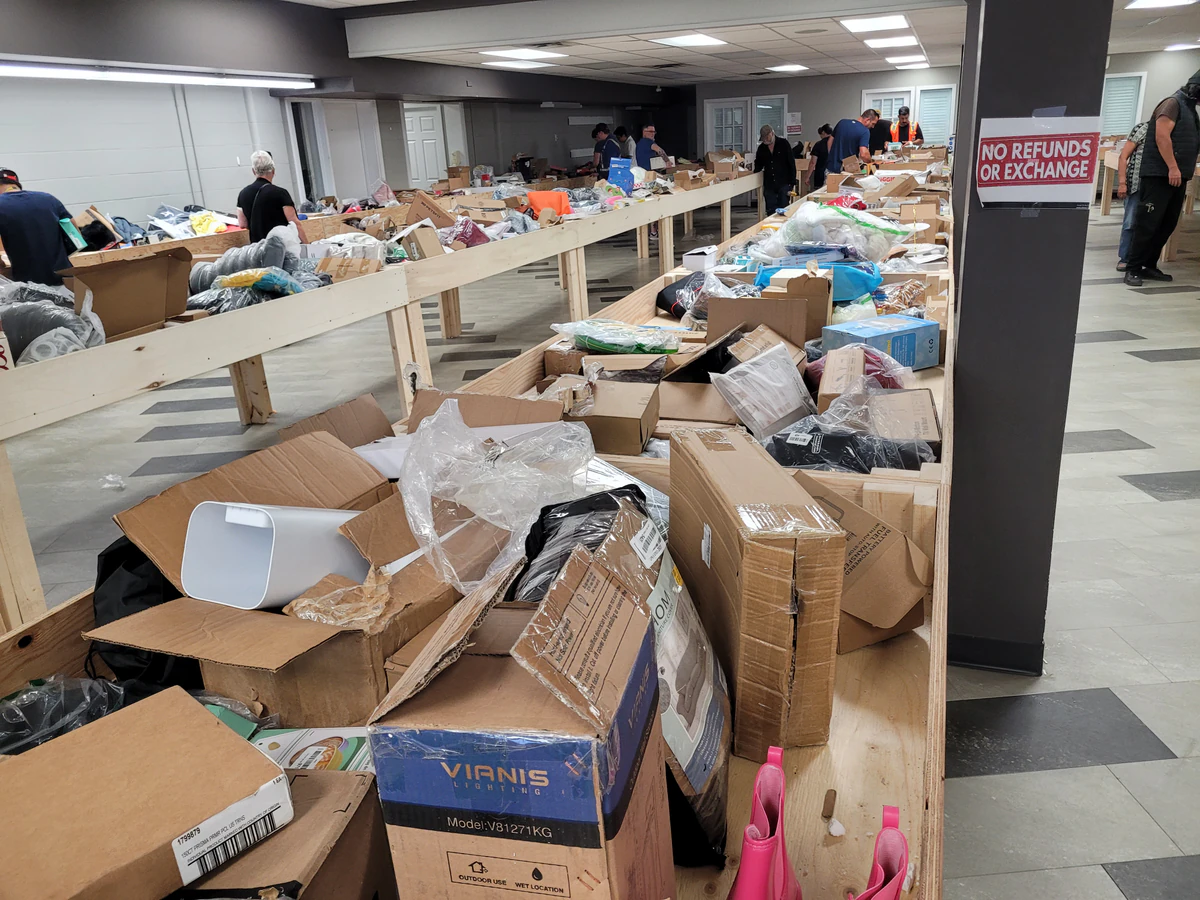 Treasure Hunt Grande Prairie bin store in Unknown, Alberta — a Canadian liquidation store with daily price drops.