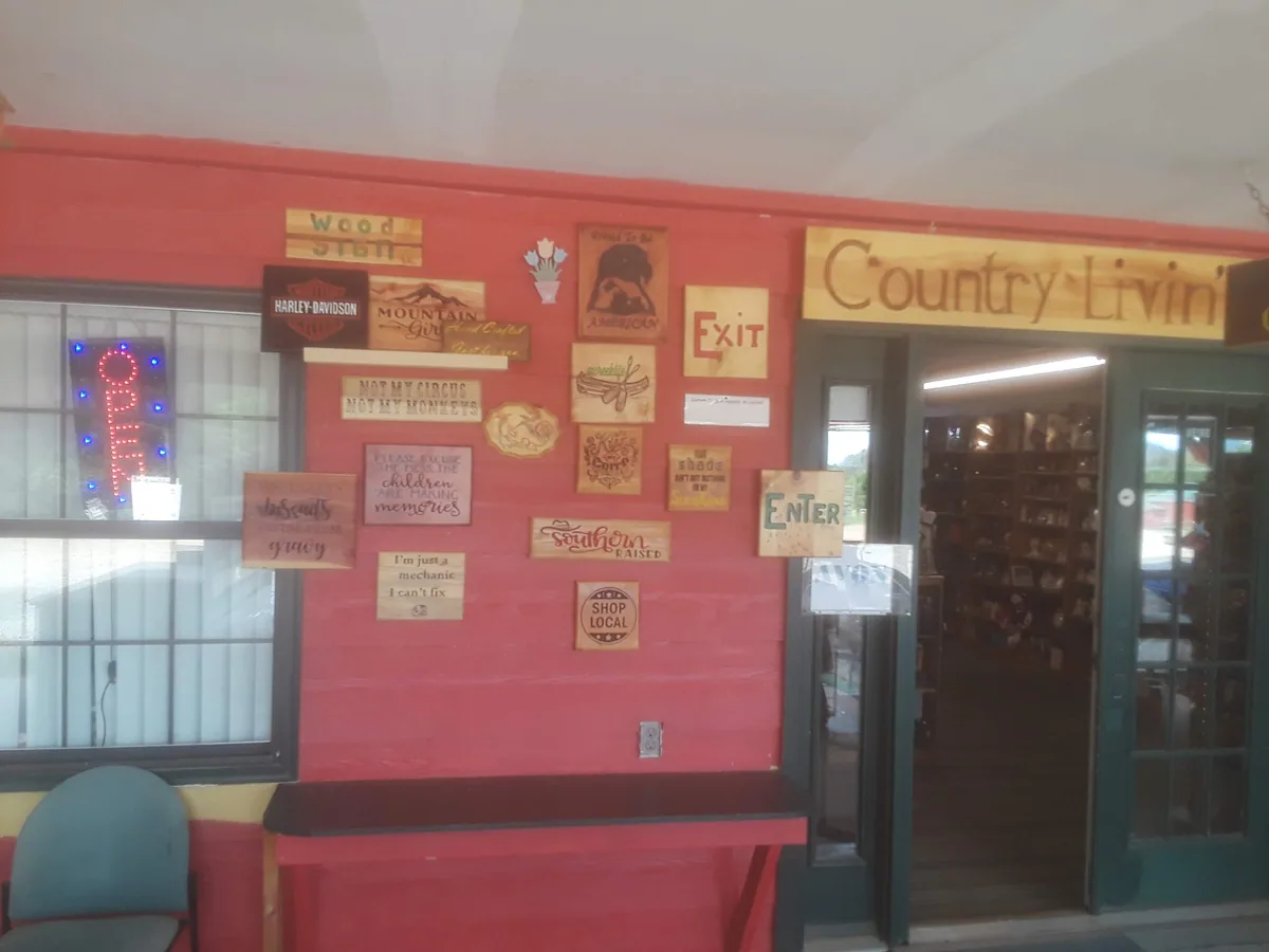 Franklin Flea & Craft Market bin store in Franklin, NC — a liquidation store with daily price drops.