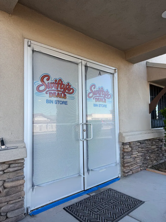 Swifty’s Deals bin store in Bullhead City, AZ — a liquidation store with daily price drops.