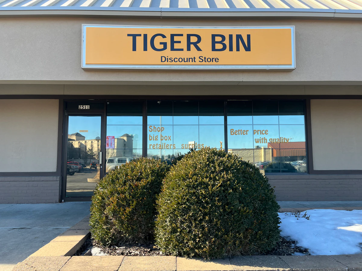 Tiger Bin - High quality discount store in columbia, missouri.